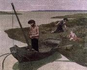 Pierre Puvis de Chavannes the poor fisherman Sweden oil painting artist